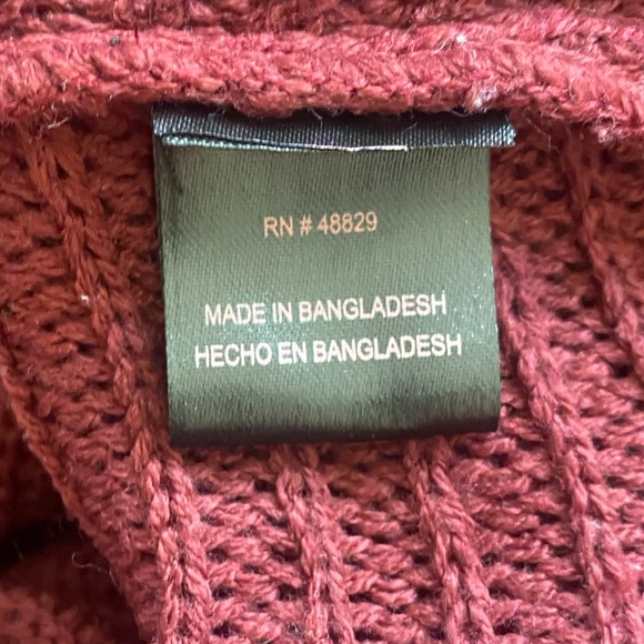 MATERNITY LOVE PULLOVER DOLMAN SLEEVE BUTTON-BACK KNIT SWEATER SIZE XL 🌟EUC🌟 - Picture 9 of 11